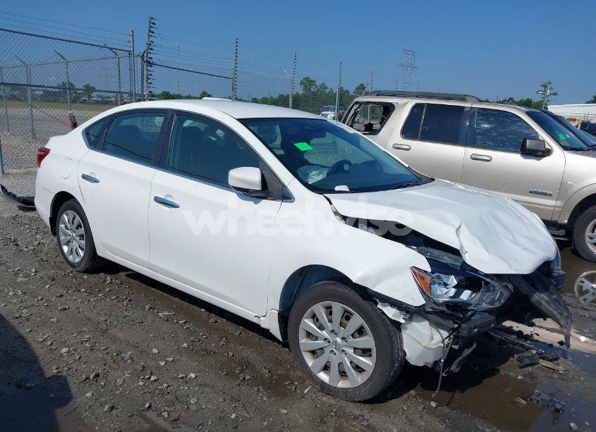 2019 Nissan Sentra S (VIN 3N1AB7AP6KY220449) main photo