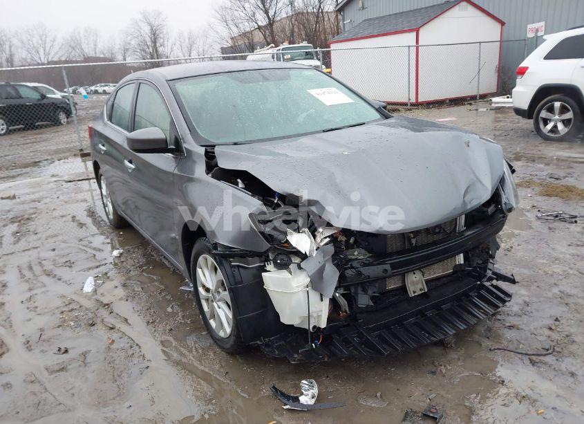 2019 Nissan Sentra SV (VIN 3N1AB7AP6KY260160) main photo