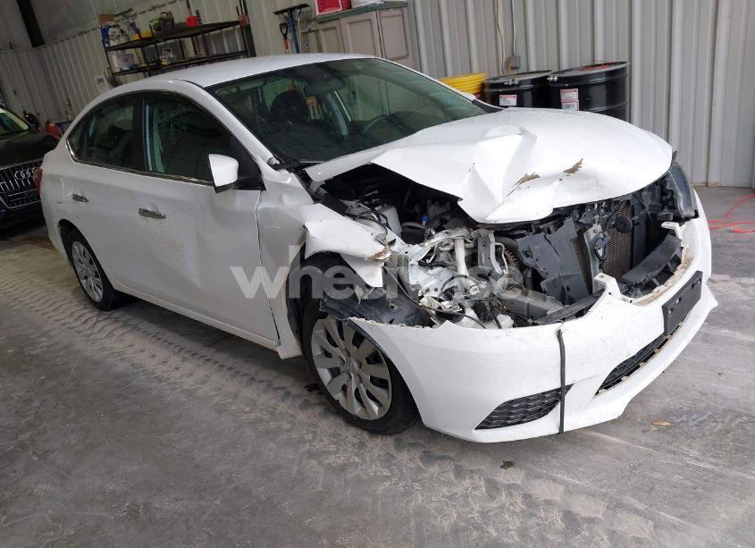 2019 Nissan Sentra S (VIN 3N1AB7AP6KY263284) main photo