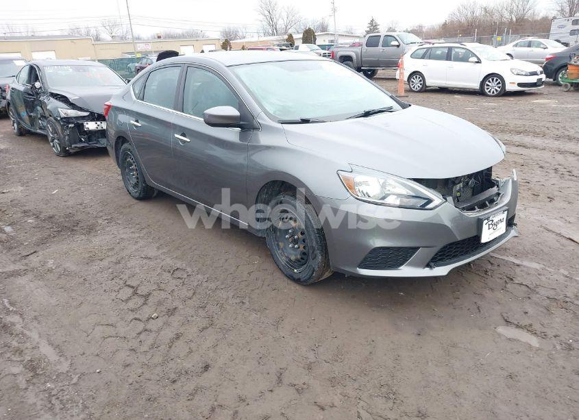 2019 Nissan Sentra S (VIN 3N1AB7AP6KY320728) main photo
