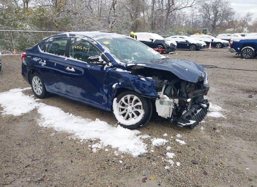 2019 Nissan Sentra SV (VIN 3N1AB7AP6KY348125) main photo