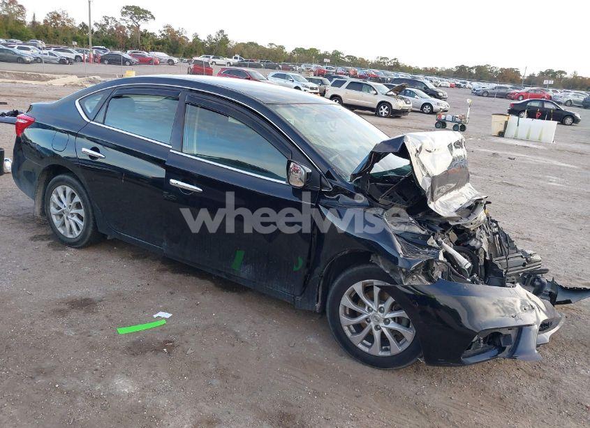 2019 Nissan Sentra SV (VIN 3N1AB7AP6KY356239) main photo