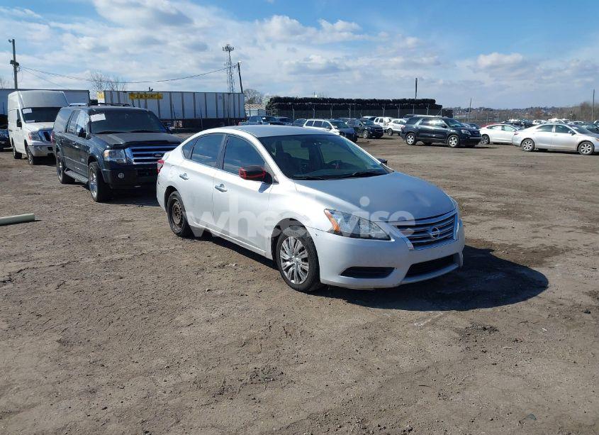 2013 Nissan Sentra SV (VIN 3N1AB7AP7DL613943) main photo