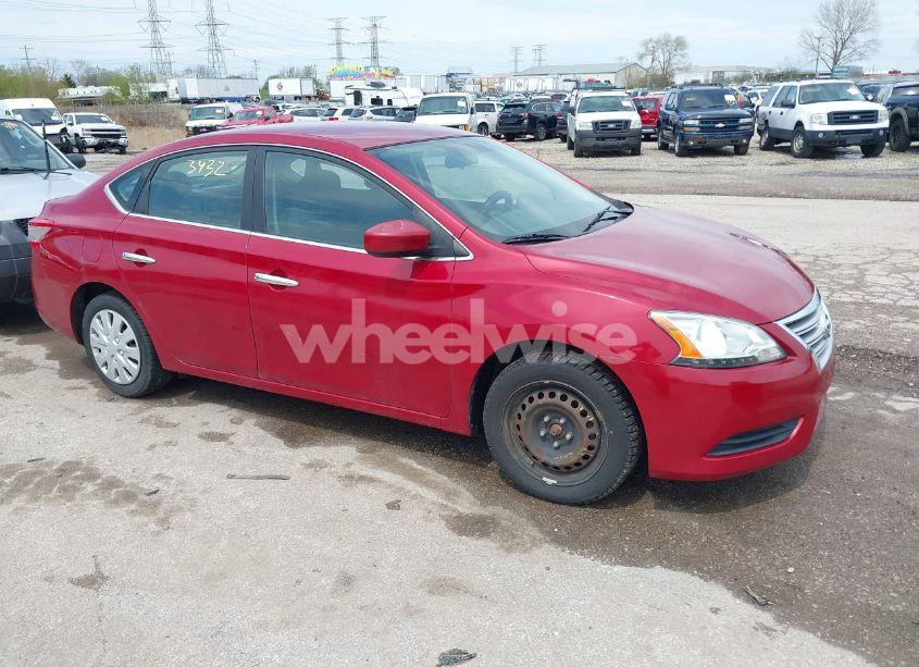 2013 Nissan Sentra SV (VIN 3N1AB7AP7DL675357) main photo