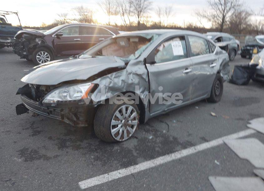 Photo 2 of 2013 Nissan Sentra S (VIN 3N1AB7AP7DL725545)