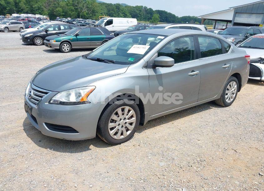 Photo 2 of 2013 Nissan Sentra SV (VIN 3N1AB7AP7DL740837)