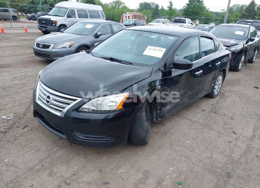 Photo 2 of 2013 Nissan Sentra S (VIN 3N1AB7AP7DL771117)