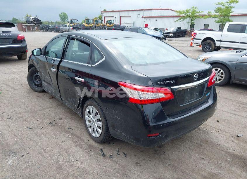 Photo 3 of 2013 Nissan Sentra S (VIN 3N1AB7AP7DL771117)