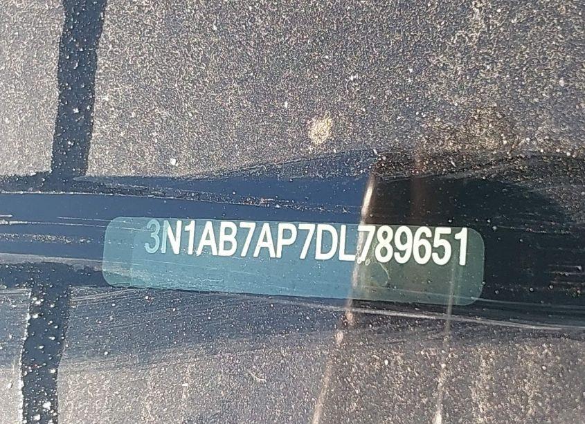 Photo 9 of 2013 Nissan Sentra S (VIN 3N1AB7AP7DL789651)