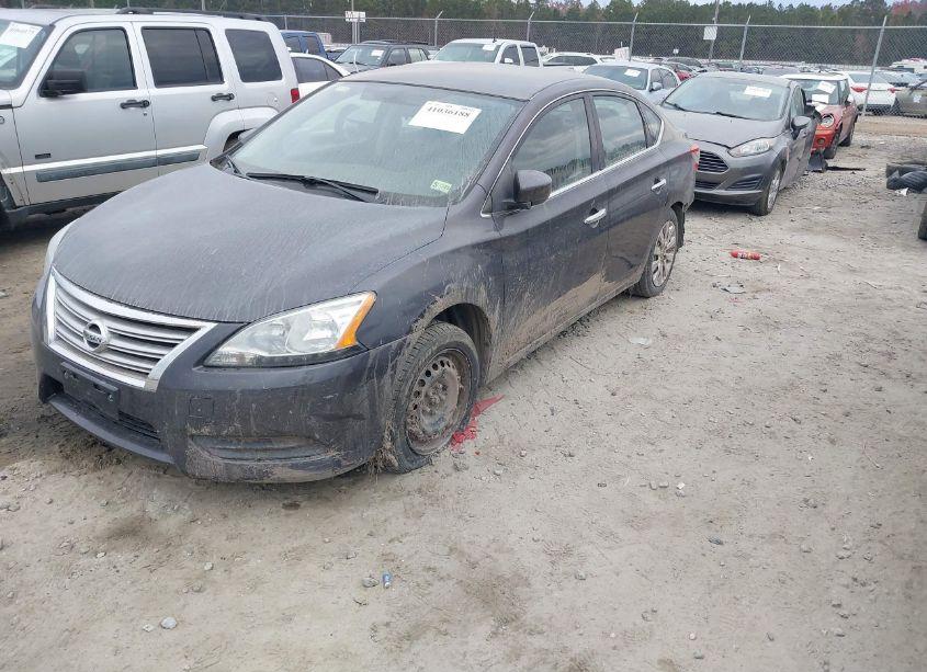 Photo 2 of 2014 Nissan Sentra S (VIN 3N1AB7AP7EL627441)