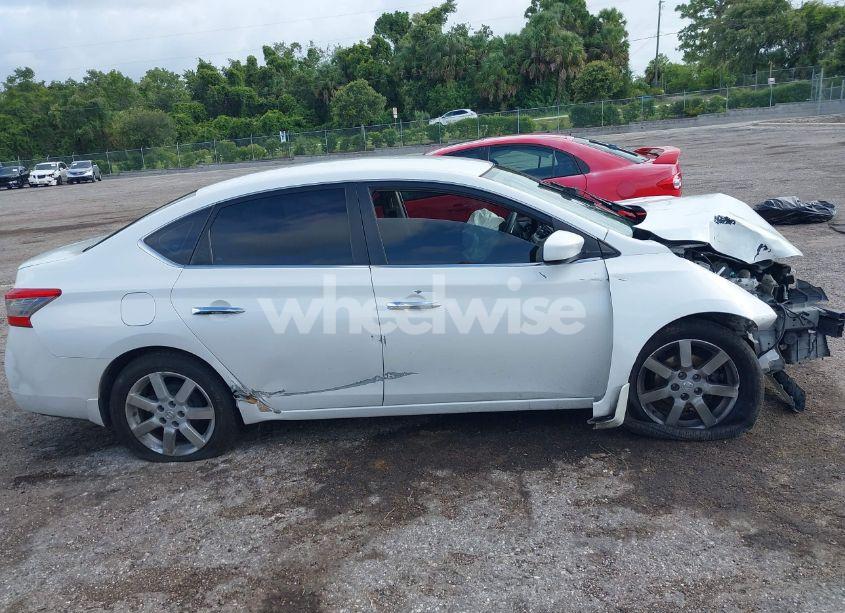 Photo 13 of 2014 Nissan Sentra FE+ S/FE+ SV/S/SL/SR/SV (VIN 3N1AB7AP7EL635815)