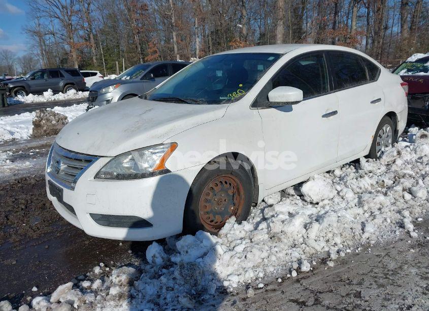 Photo 2 of 2014 Nissan Sentra FE+ S/FE+ SV/S/SL/SR/SV (VIN 3N1AB7AP7EL641467)