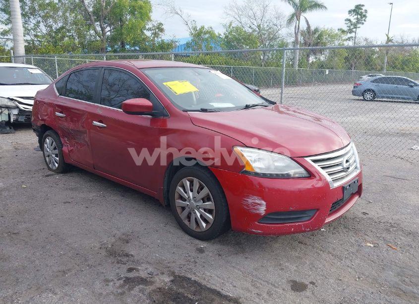 2014 Nissan Sentra FE+ S/FE+ SV/S/SL/SR/SV (VIN 3N1AB7AP7EL644787) main photo