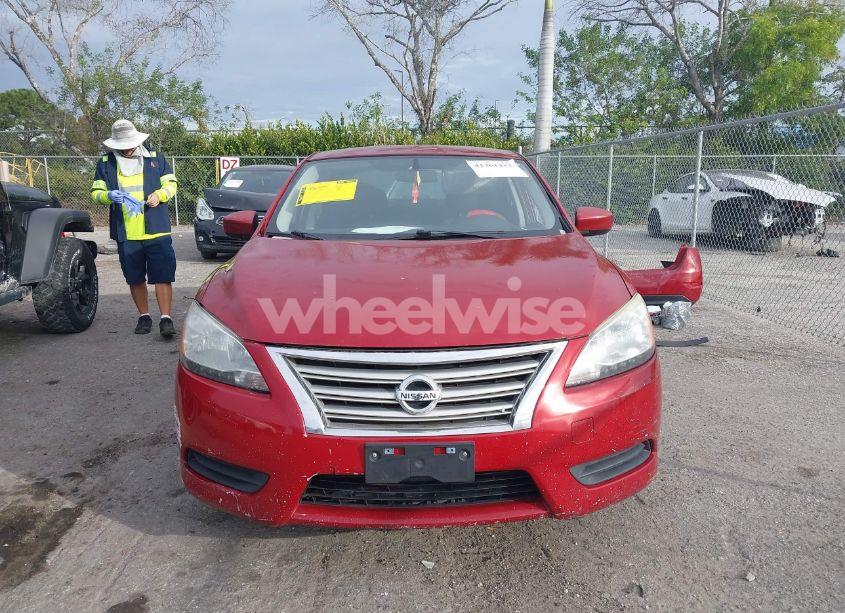 Photo 12 of 2014 Nissan Sentra FE+ S/FE+ SV/S/SL/SR/SV (VIN 3N1AB7AP7EL644787)