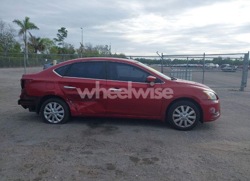 Photo 13 of 2014 Nissan Sentra FE+ S/FE+ SV/S/SL/SR/SV (VIN 3N1AB7AP7EL644787)