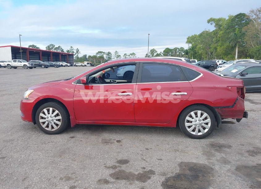 Photo 14 of 2014 Nissan Sentra FE+ S/FE+ SV/S/SL/SR/SV (VIN 3N1AB7AP7EL644787)