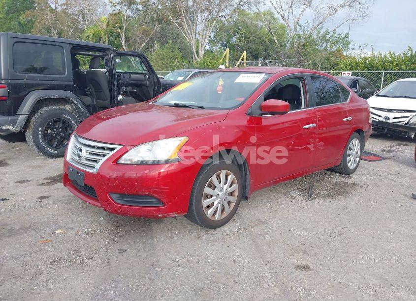 Photo 2 of 2014 Nissan Sentra FE+ S/FE+ SV/S/SL/SR/SV (VIN 3N1AB7AP7EL644787)