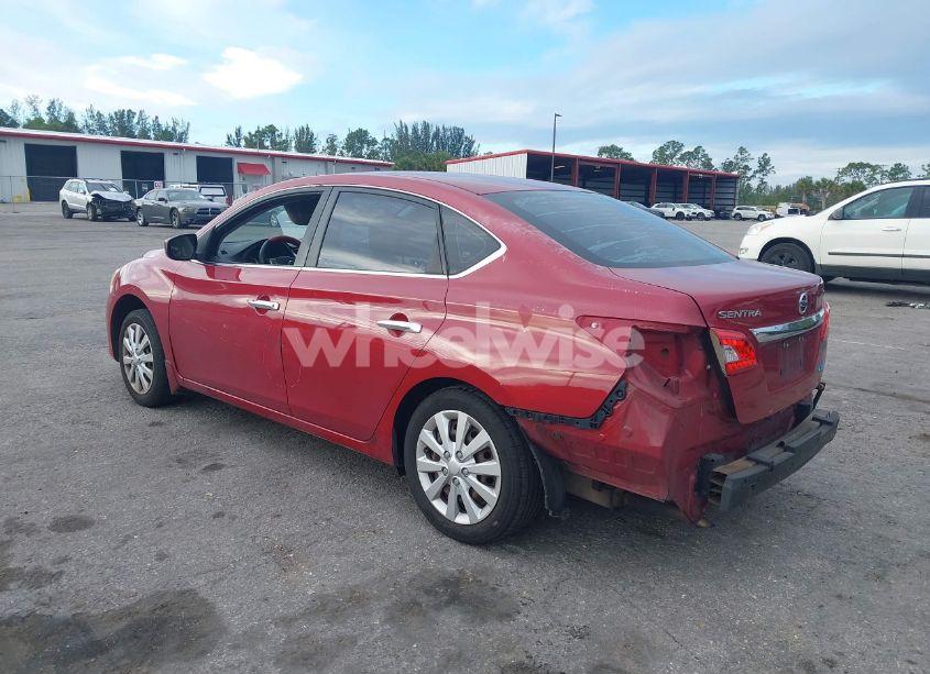 Photo 3 of 2014 Nissan Sentra FE+ S/FE+ SV/S/SL/SR/SV (VIN 3N1AB7AP7EL644787)