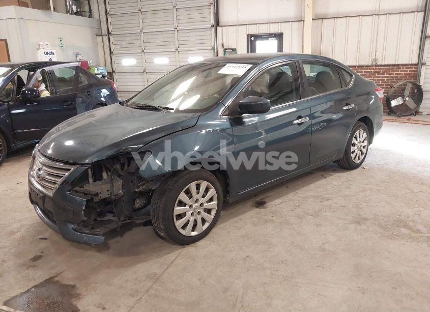 Photo 2 of 2014 Nissan Sentra FE+ S/FE+ SV/S/SL/SR/SV (VIN 3N1AB7AP7EY215331)