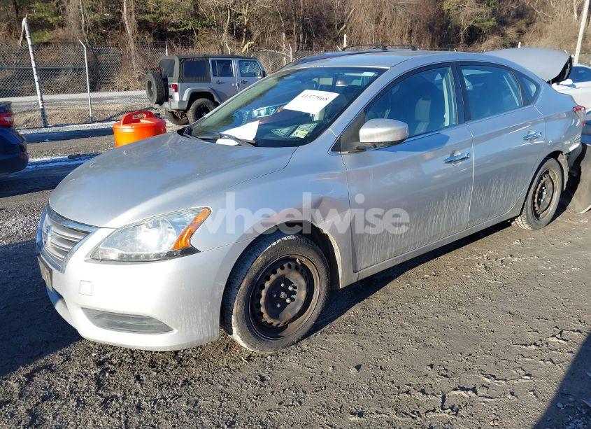 Photo 2 of 2014 Nissan Sentra S (VIN 3N1AB7AP7EY242299)