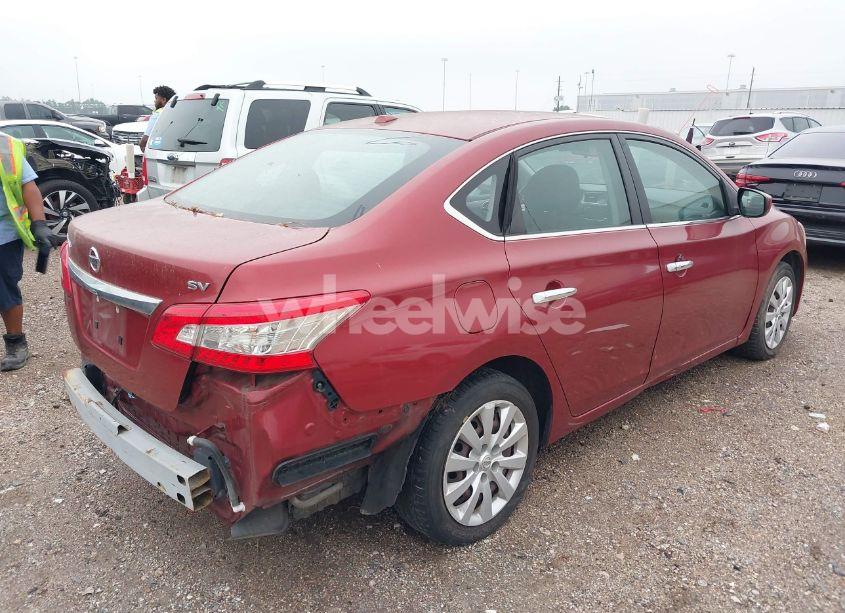 Photo 4 of 2015 Nissan Sentra (VIN 3N1AB7AP7FL658691)