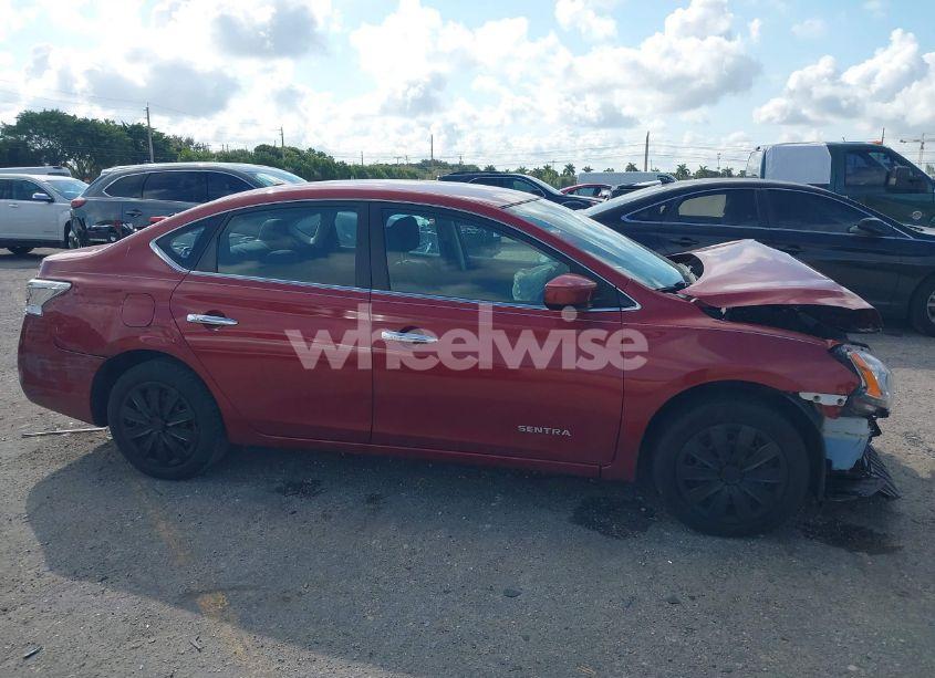 Photo 13 of 2015 Nissan Sentra FE+ S/S/SL/SR/SV (VIN 3N1AB7AP7FL664510)