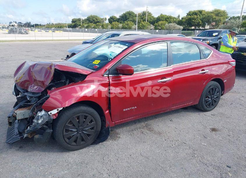Photo 2 of 2015 Nissan Sentra FE+ S/S/SL/SR/SV (VIN 3N1AB7AP7FL664510)