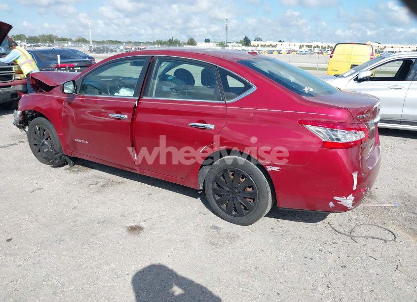 Photo 3 of 2015 Nissan Sentra FE+ S/S/SL/SR/SV (VIN 3N1AB7AP7FL664510)