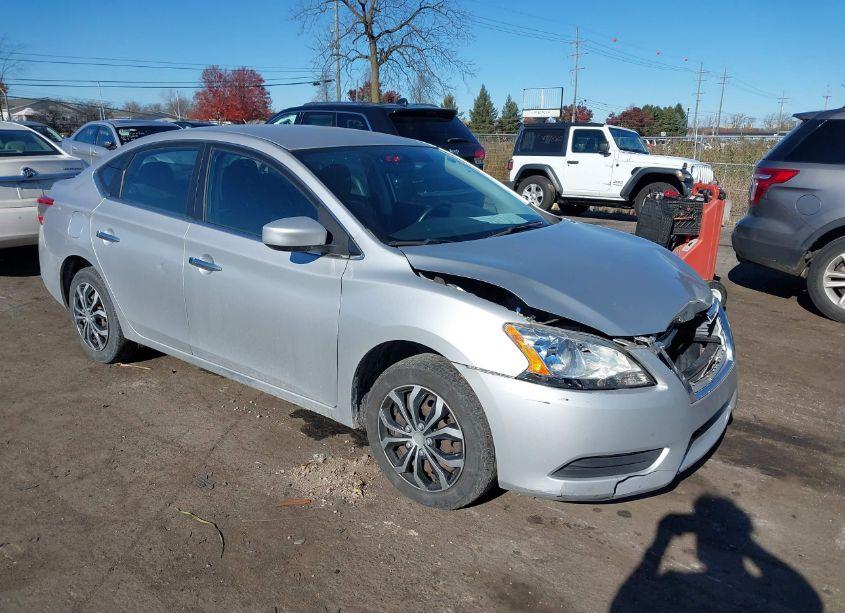 2015 Nissan Sentra FE+ S/S/SL/SR/SV (VIN 3N1AB7AP7FL669562) main photo