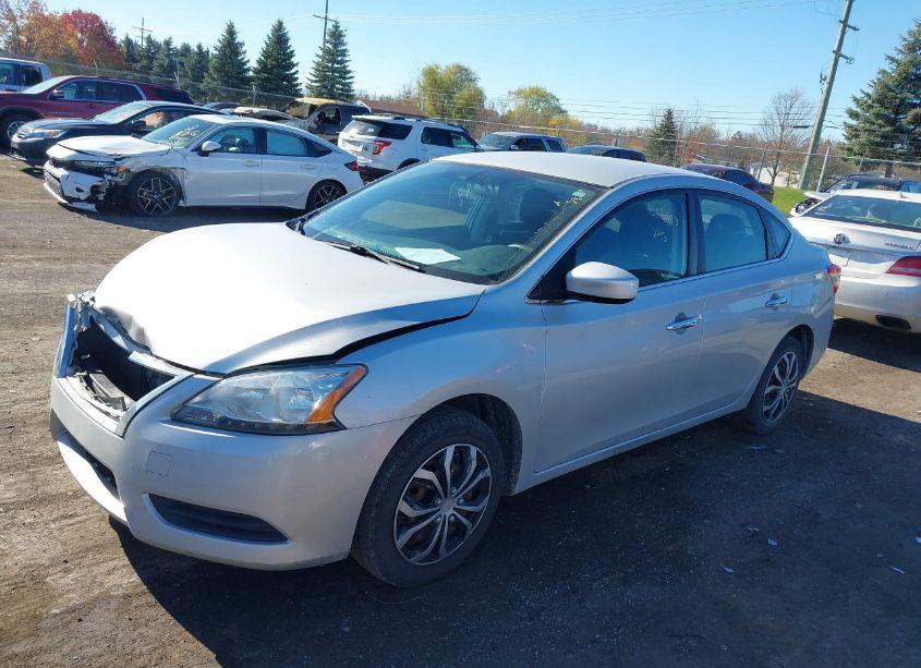 Photo 2 of 2015 Nissan Sentra FE+ S/S/SL/SR/SV (VIN 3N1AB7AP7FL669562)
