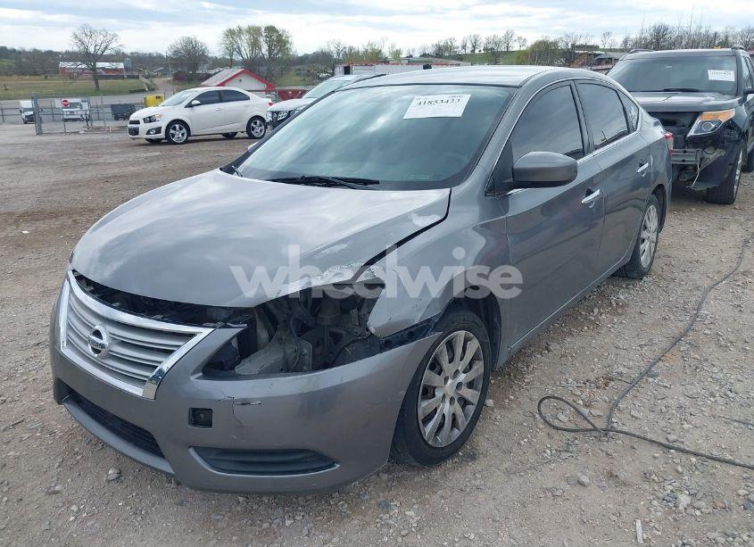 Photo 2 of 2015 Nissan Sentra FE+ S/S/SL/SR/SV (VIN 3N1AB7AP7FY218666)