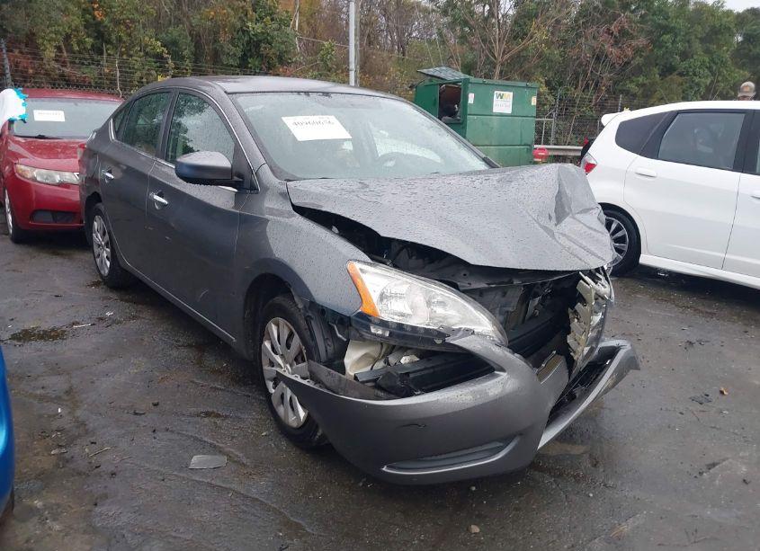 2015 Nissan Sentra S (VIN 3N1AB7AP7FY256785) main photo