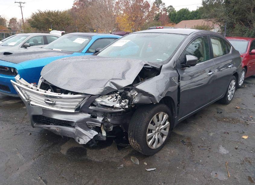 Photo 2 of 2015 Nissan Sentra S (VIN 3N1AB7AP7FY256785)