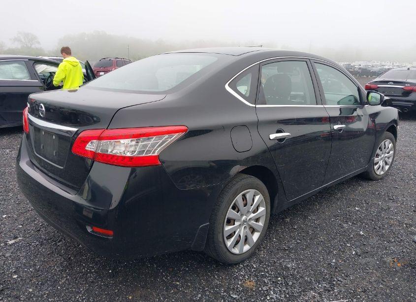 Photo 4 of 2015 Nissan Sentra S (VIN 3N1AB7AP7FY275174)