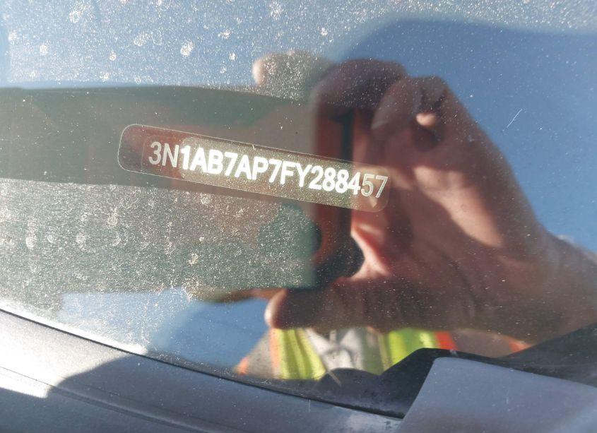 Photo 9 of 2015 Nissan Sentra S (VIN 3N1AB7AP7FY288457)