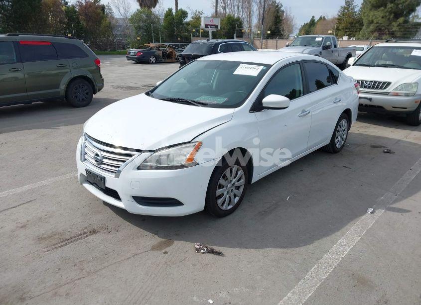 Photo 2 of 2015 Nissan Sentra FE+ S/S/SL/SR/SV (VIN 3N1AB7AP7FY291763)