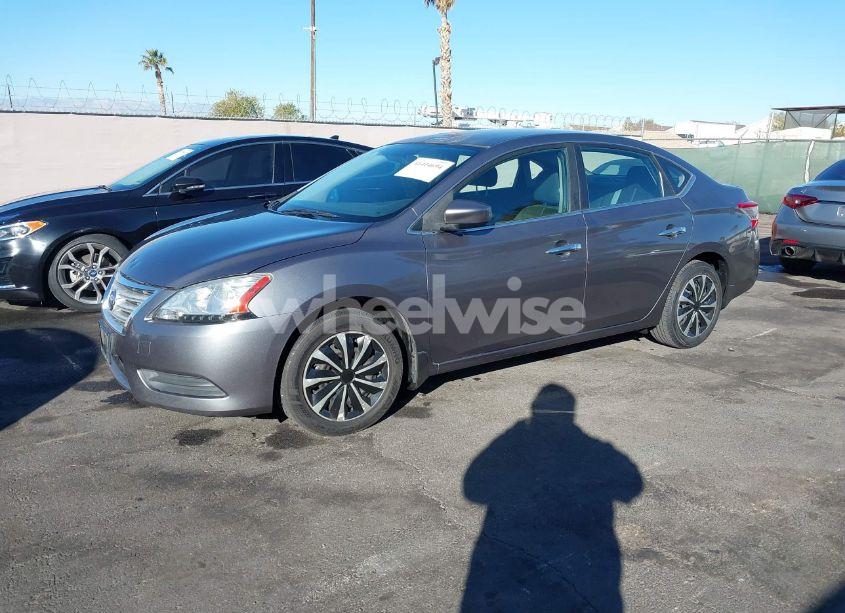 Photo 2 of 2015 Nissan Sentra S (VIN 3N1AB7AP7FY330965)