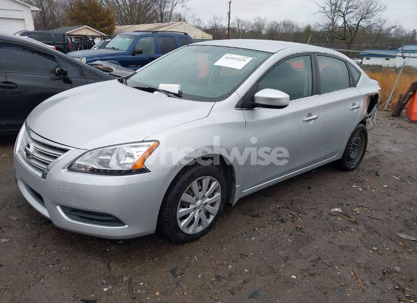 Photo 2 of 2015 Nissan Sentra S (VIN 3N1AB7AP7FY331758)