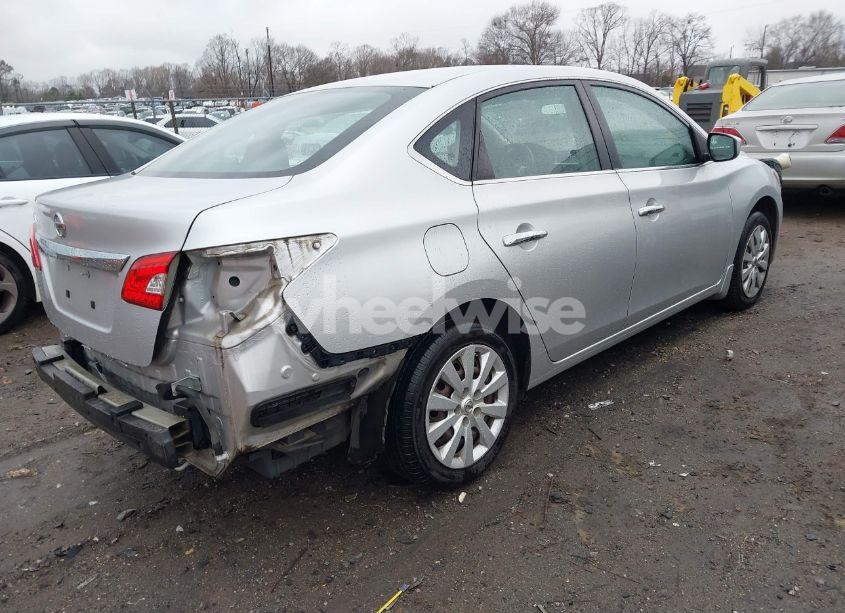 Photo 4 of 2015 Nissan Sentra S (VIN 3N1AB7AP7FY331758)