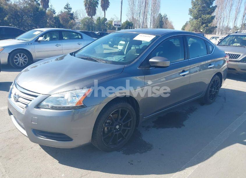 Photo 2 of 2015 Nissan Sentra S (VIN 3N1AB7AP7FY359429)