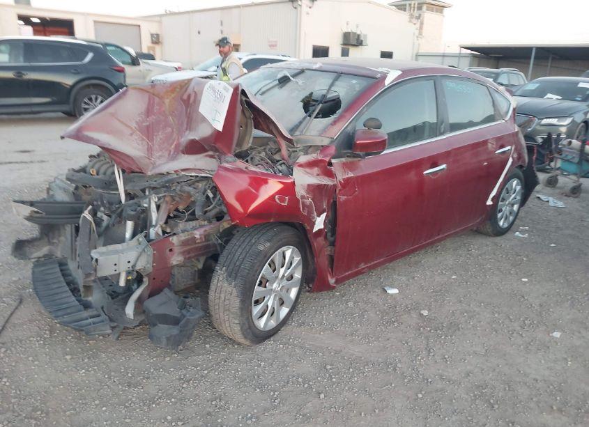 Photo 2 of 2016 Nissan Sentra SV (VIN 3N1AB7AP7GL659602)