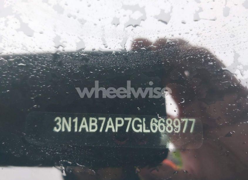 Photo 9 of 2016 Nissan Sentra SV (VIN 3N1AB7AP7GL668977)