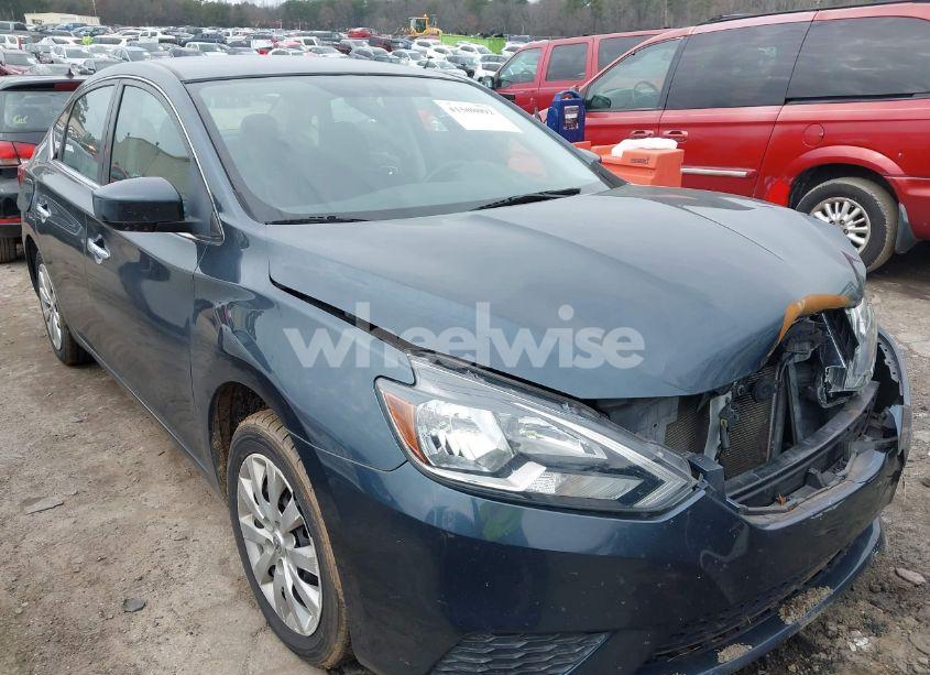 2017 Nissan Sentra SV (VIN 3N1AB7AP7HL654661) main photo