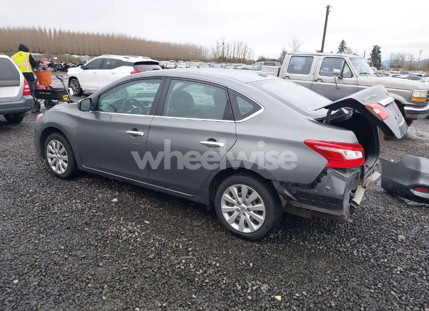 Photo 3 of 2017 Nissan Sentra SV (VIN 3N1AB7AP7HL696067)