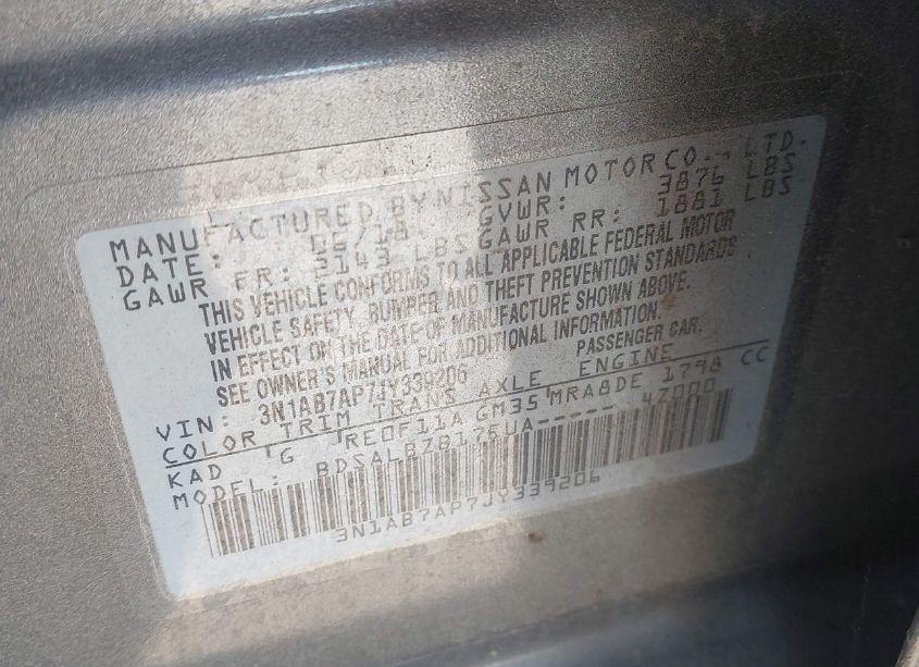 Photo 9 of 2018 Nissan Sentra S (VIN 3N1AB7AP7JY339206)