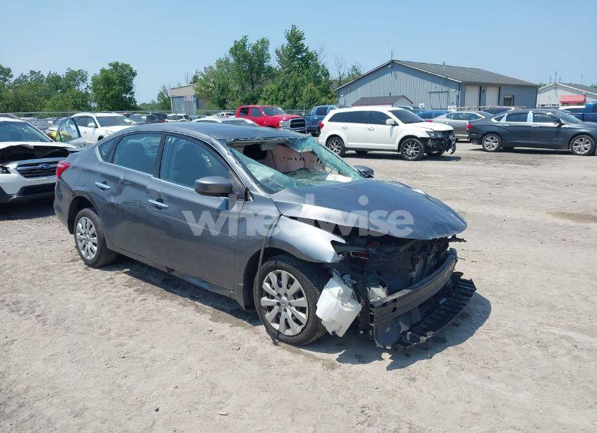 2019 Nissan Sentra S (VIN 3N1AB7AP7KY222680) main photo