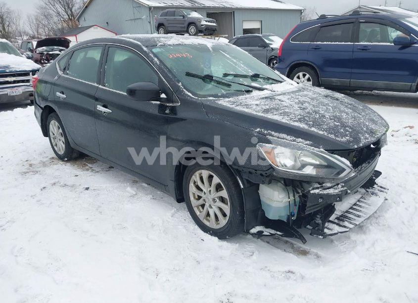 2019 Nissan Sentra SV (VIN 3N1AB7AP7KY254237) main photo