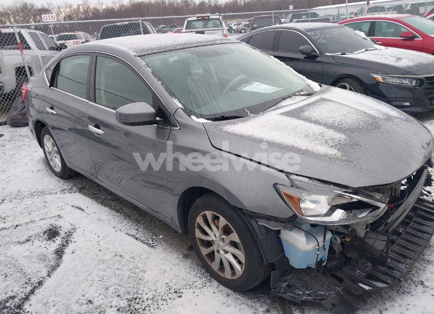 2019 Nissan Sentra SV (VIN 3N1AB7AP7KY344875) main photo