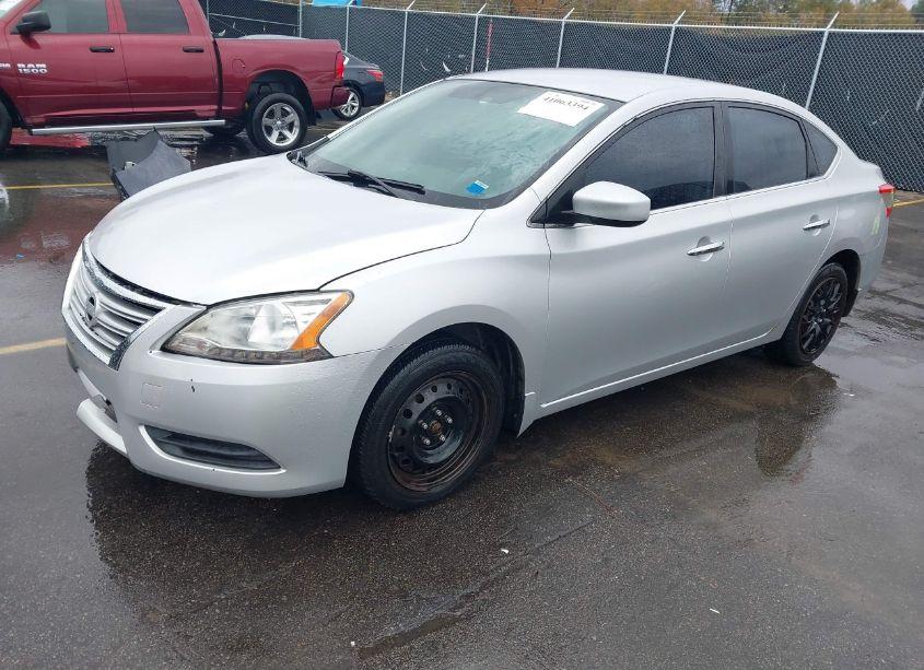 Photo 2 of 2013 Nissan Sentra SV (VIN 3N1AB7AP8DL656980)