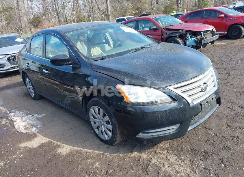 2013 Nissan Sentra SV (VIN 3N1AB7AP8DL734674) main photo